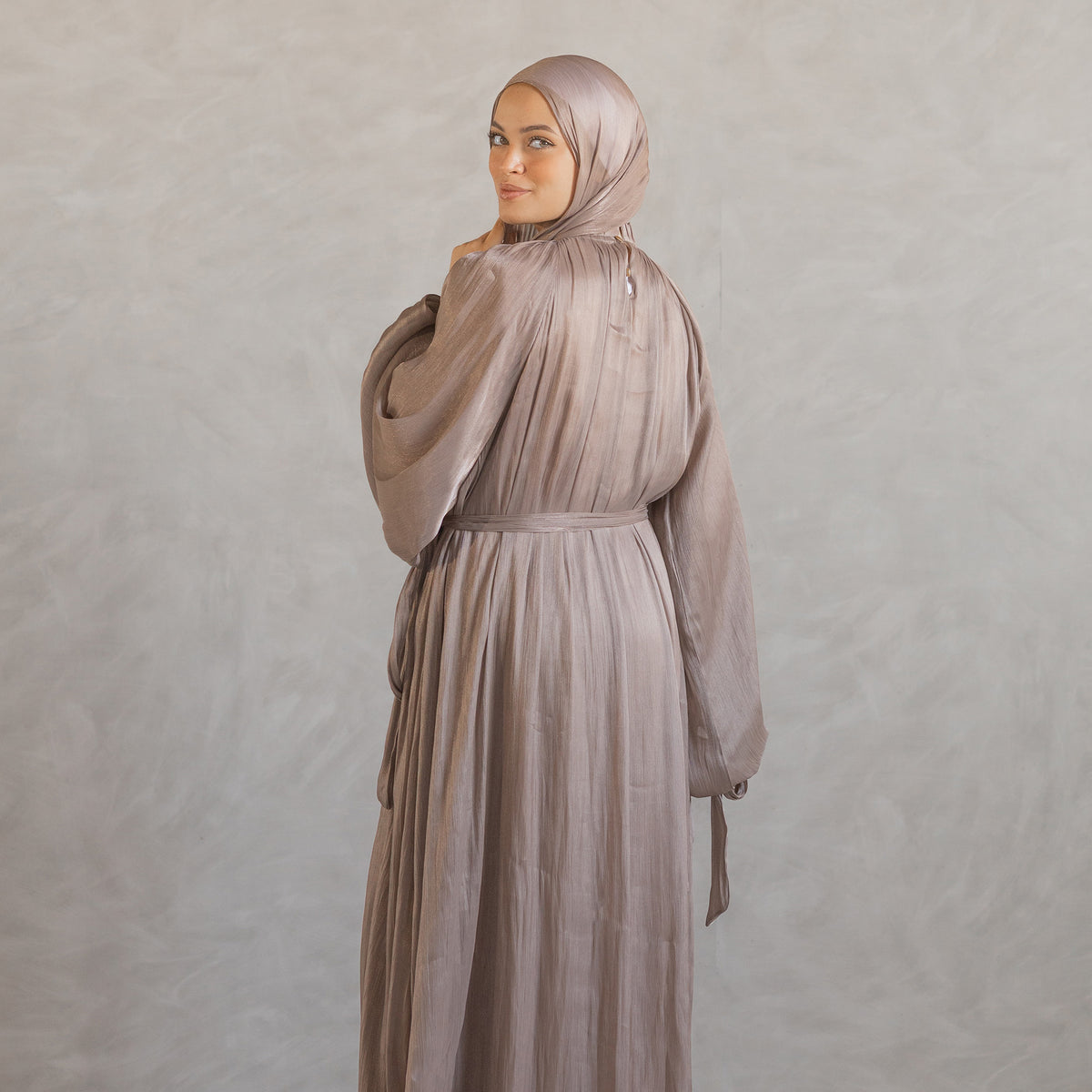 Aseel Dress in Cafe