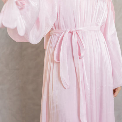 Aseel Dress in Baby Pink
