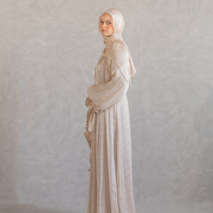 Aseel Dress in Beige