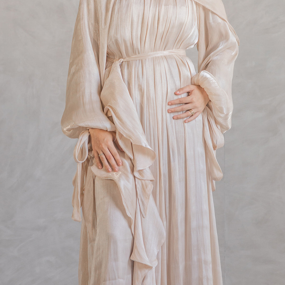 Aseel Dress in Beige