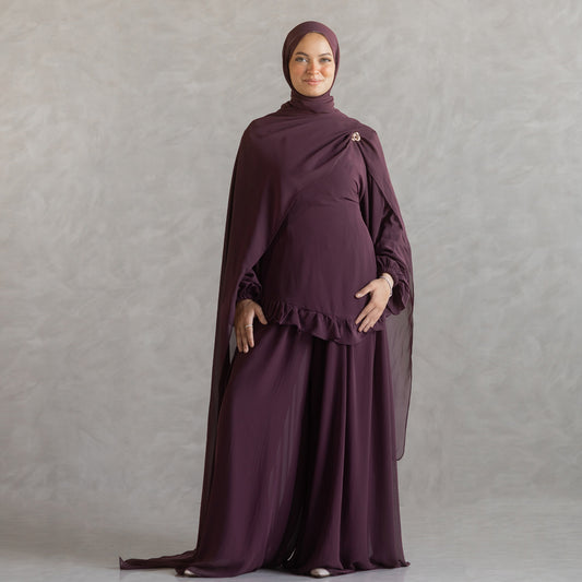 Joud Set in maroon