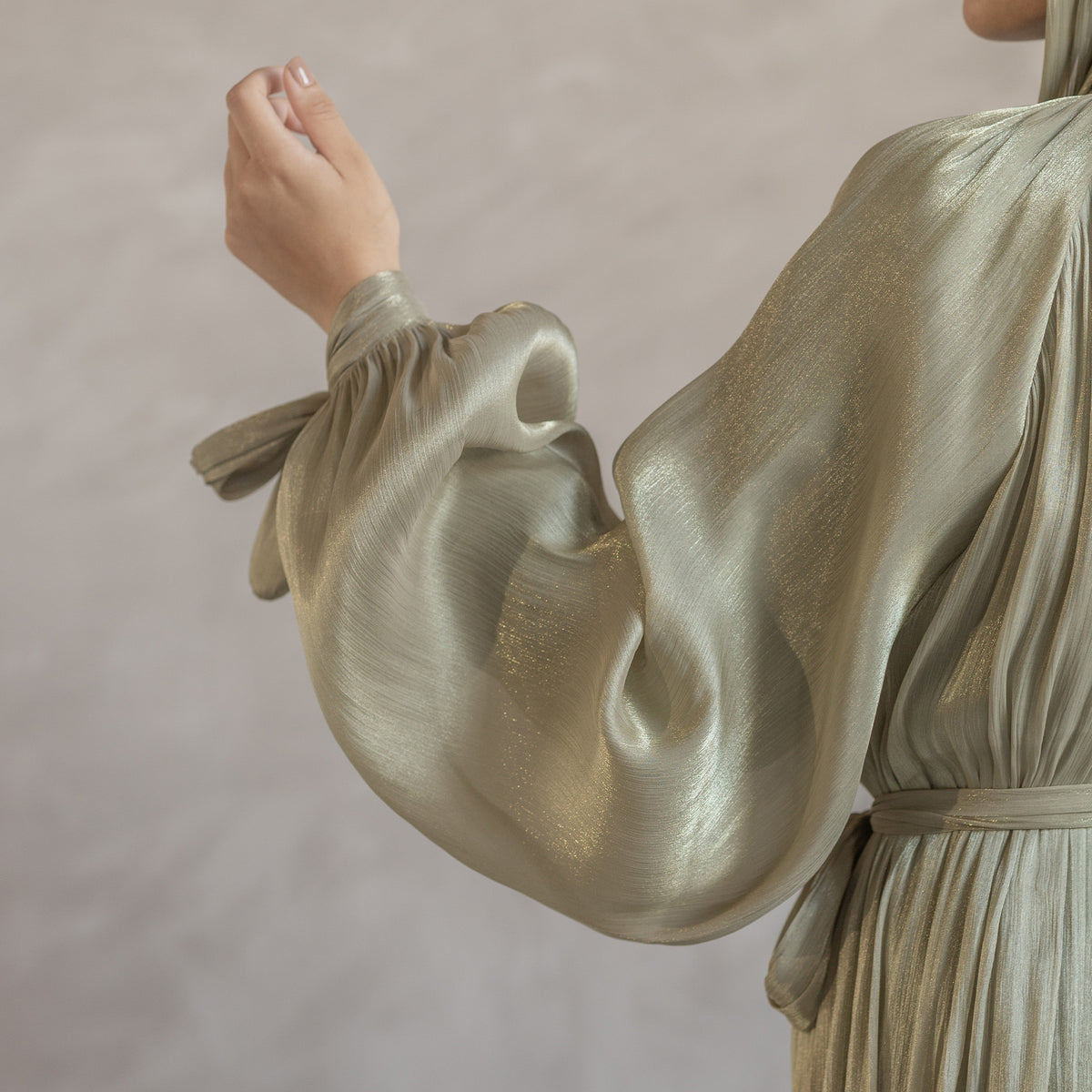 Aseel Dress in olive