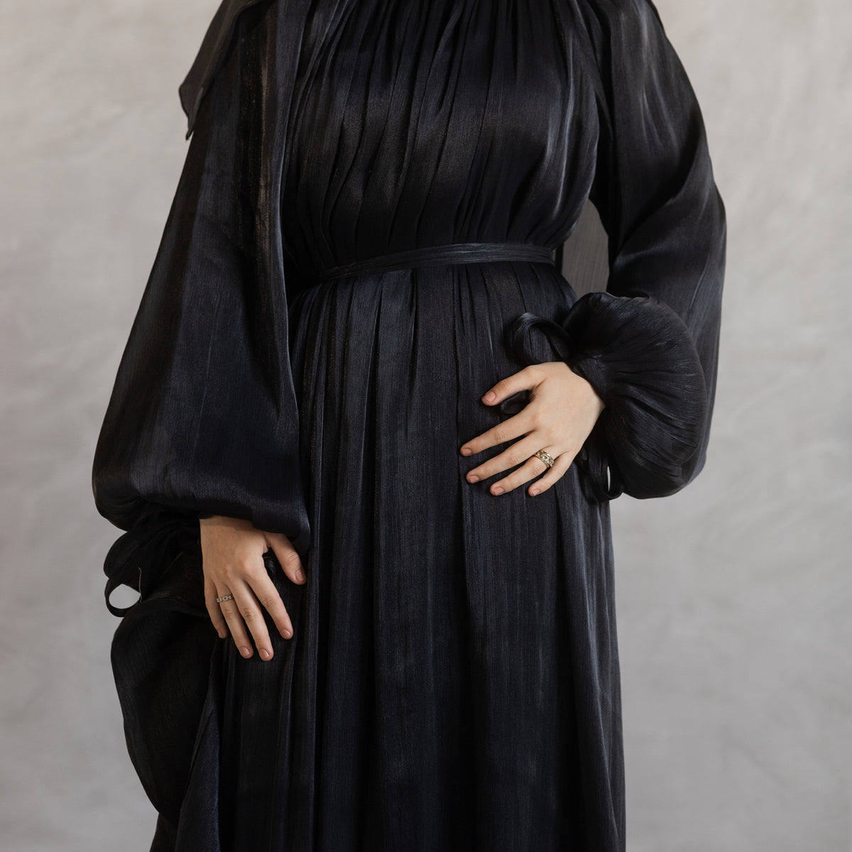 Aseel Dress in Black