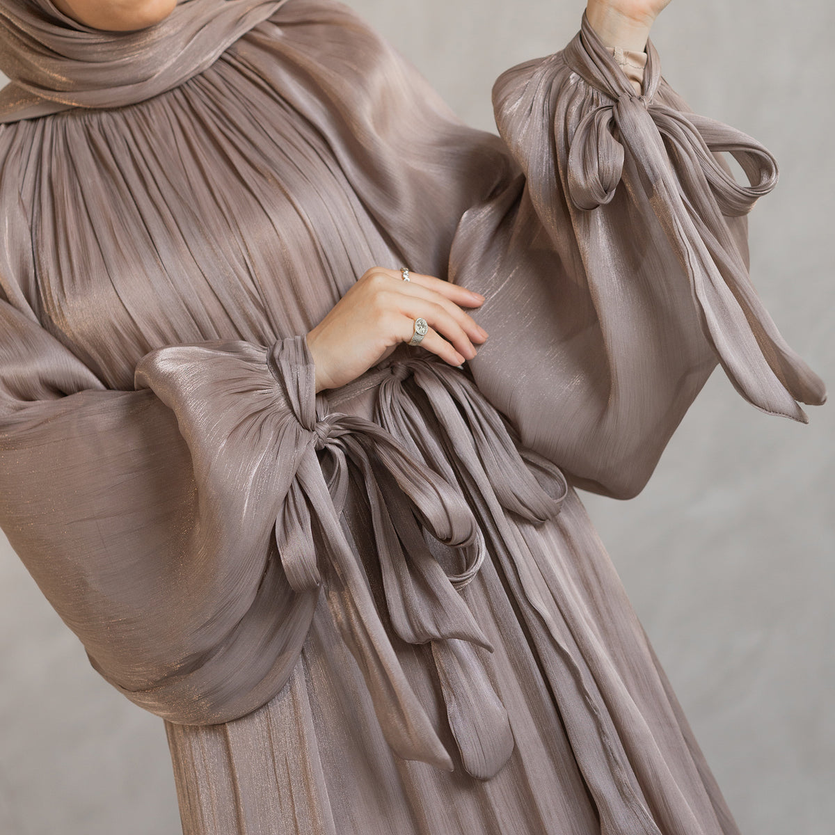 Aseel Dress in Cafe