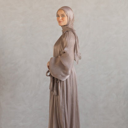 Aseel Dress in Cafe