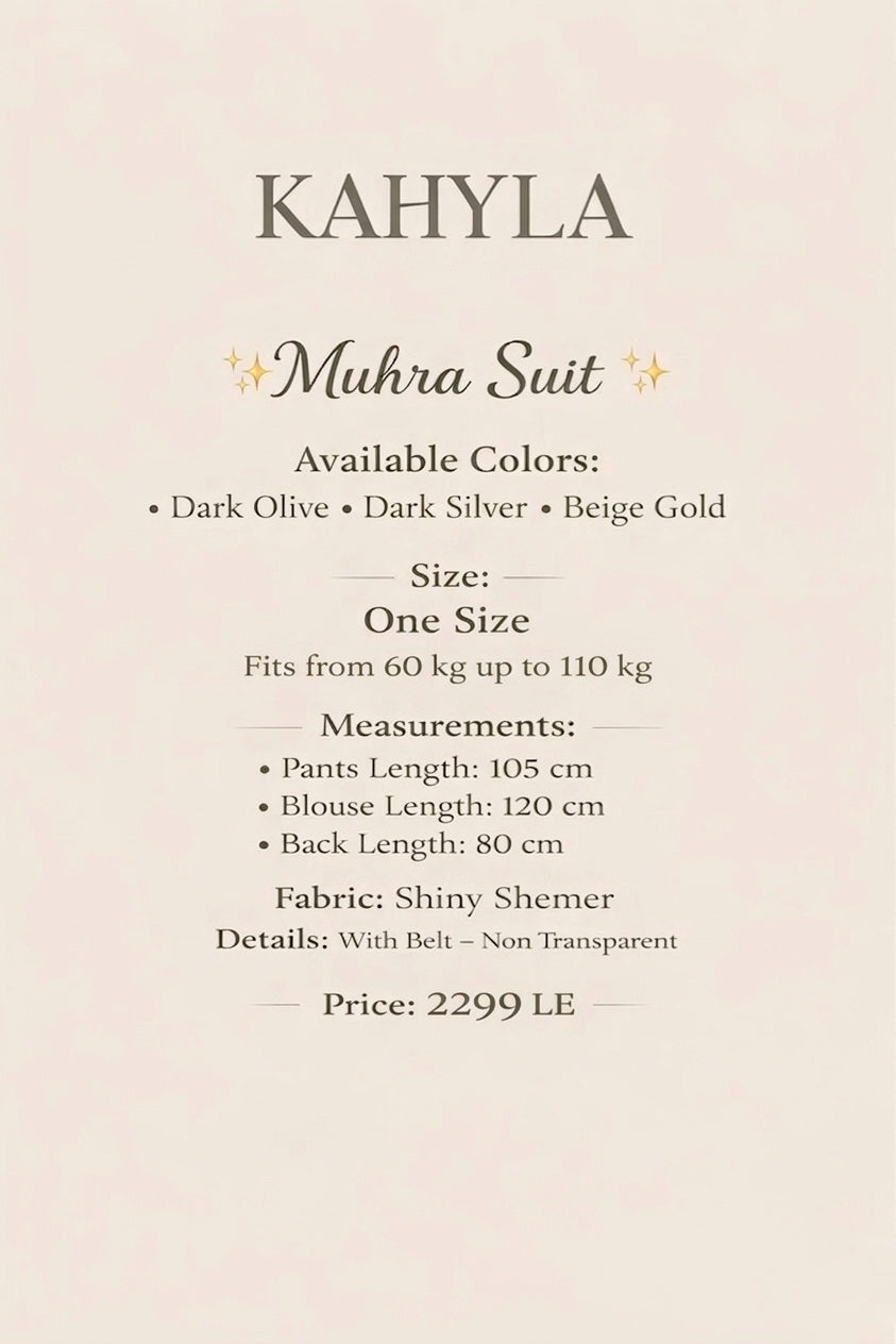 Muhra _ golden beige