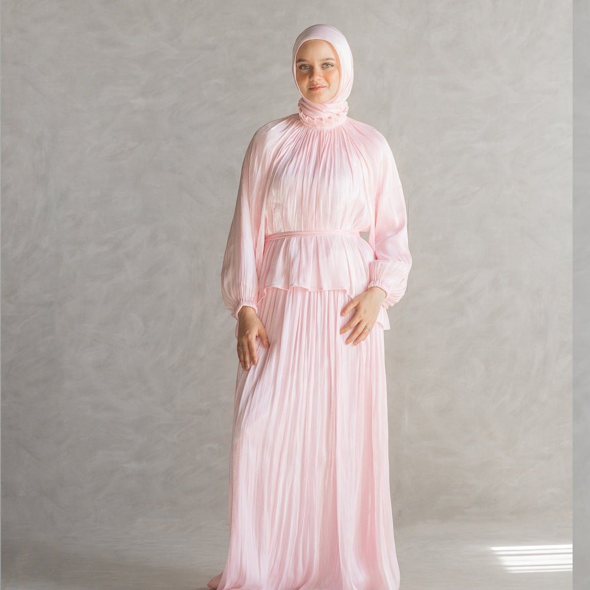 Sultana Set in Baby Pink
