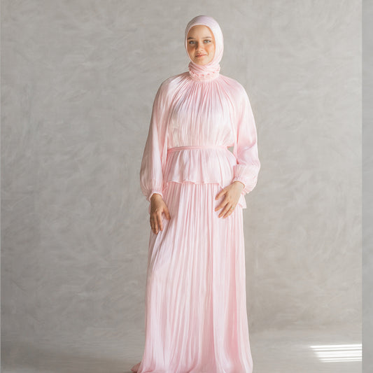 Sultana Set in Baby Pink