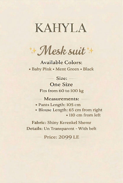 Mesk - Ment green