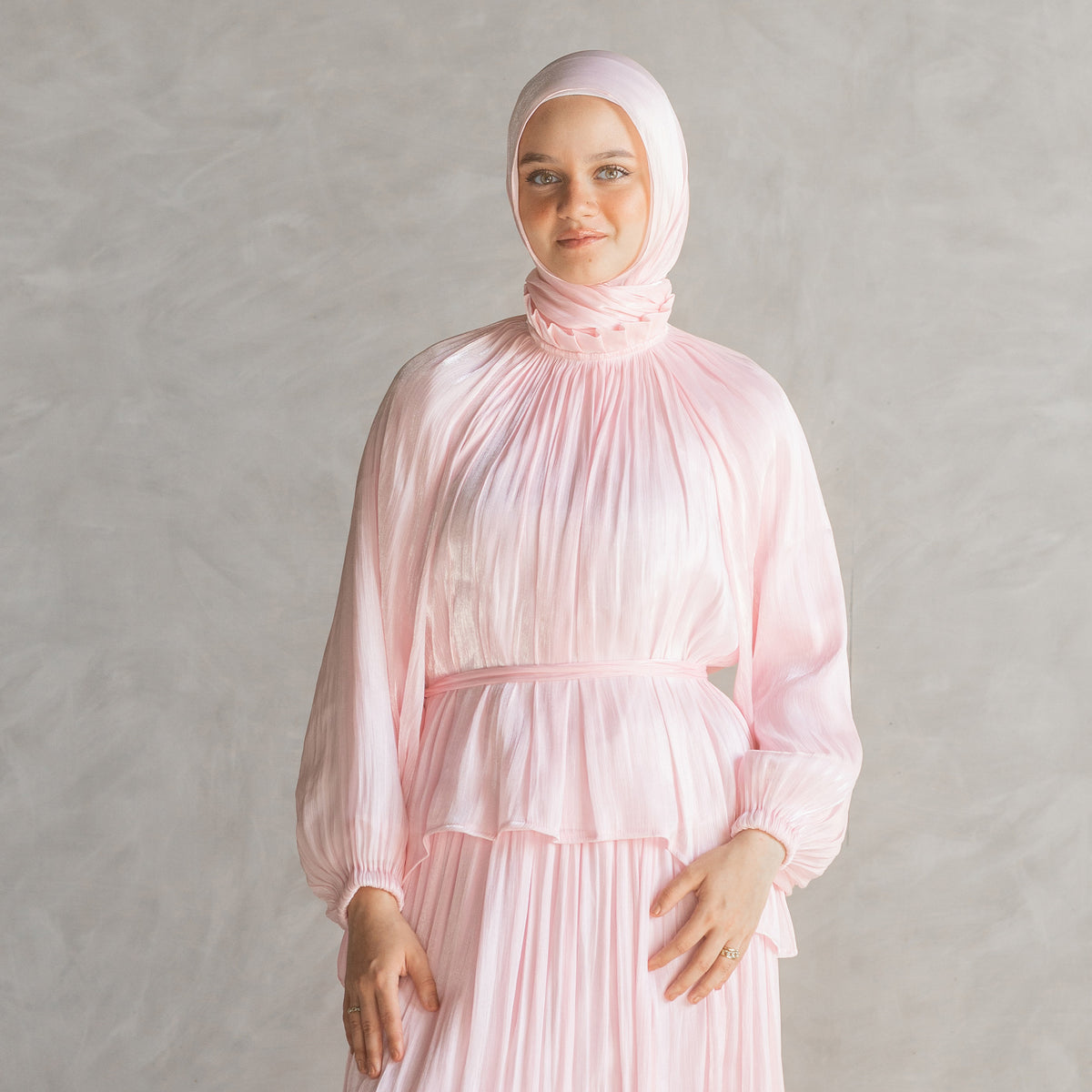 Sultana Set in Baby Pink