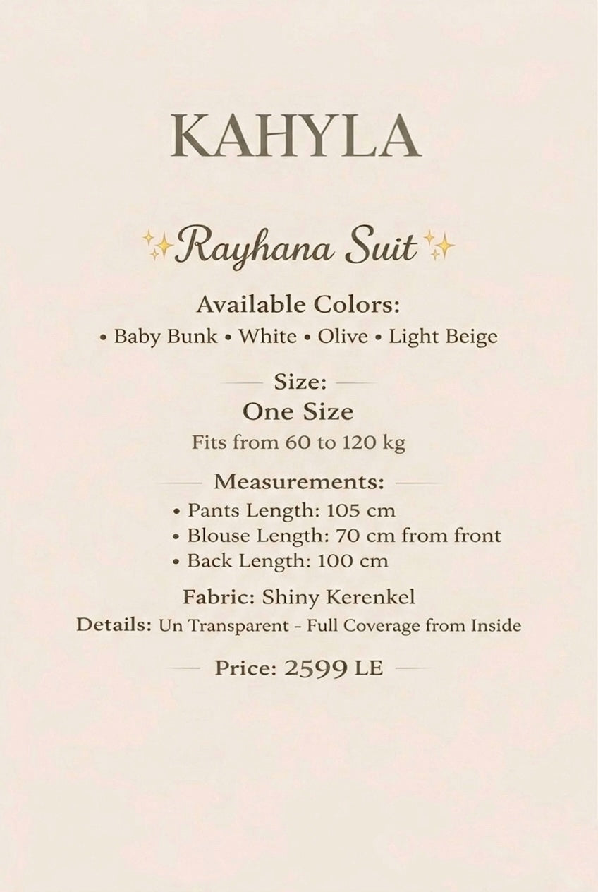 Rayhana - black