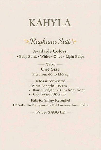 Rayhana - black