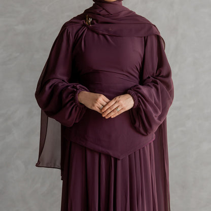 Rownaq Set in Maroon