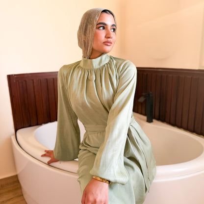 Mesk Set in Mint Green