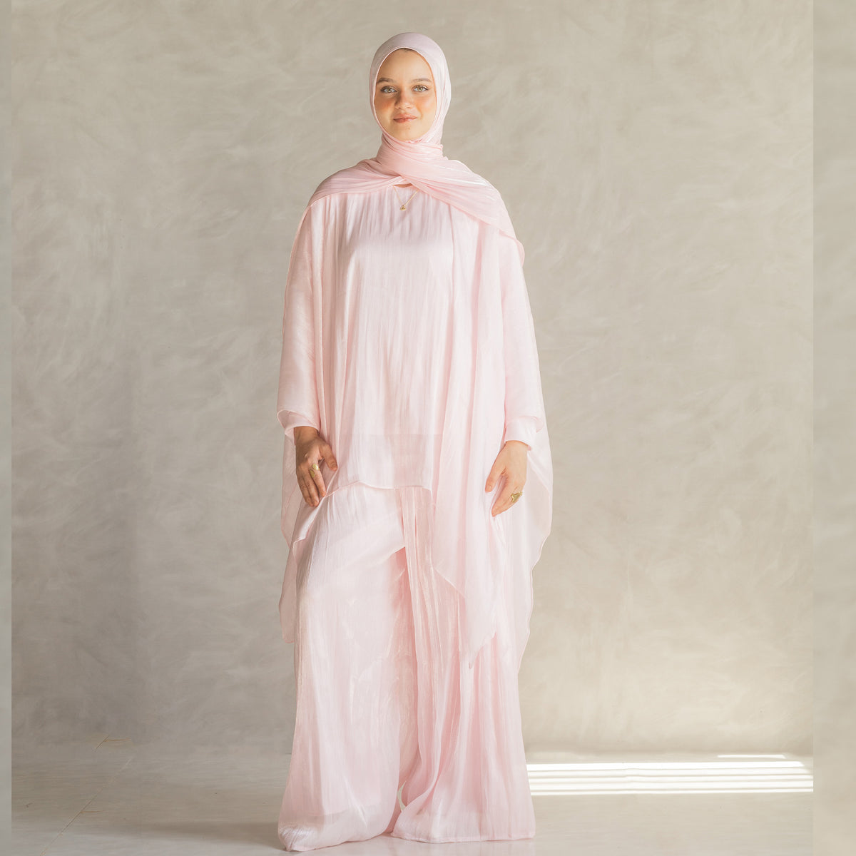Rayhana Set in Baby Pink