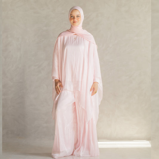 Rayhana Set in Baby Pink